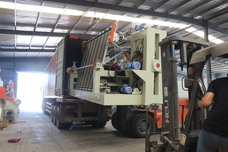 Geelong machinery exported two container