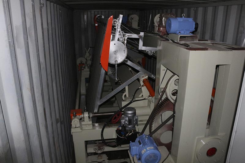 Geelong machinery exported two container