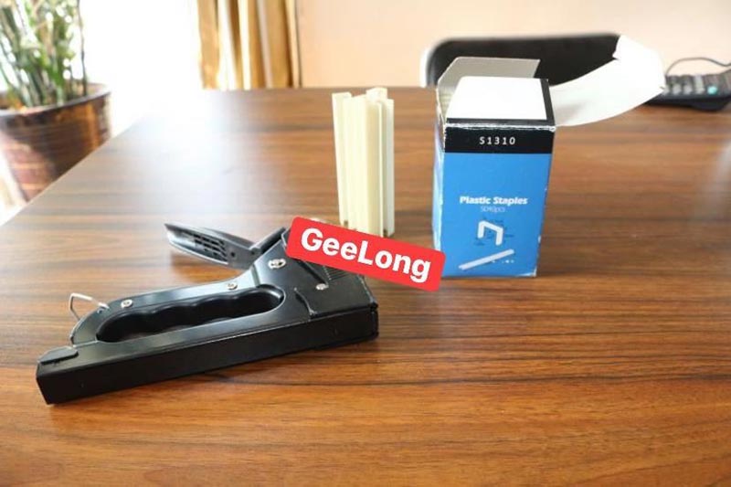 Plastic Staples / Nails and Manually Stapler and Pneumatic Gun