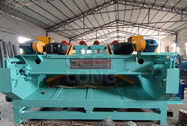 8feet automatic veneer peeling line exported by geelong