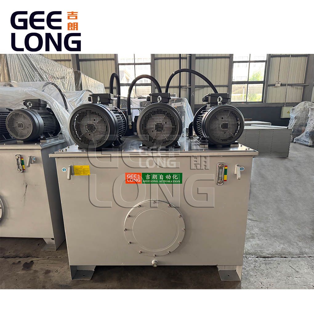 Hydraulic station for plywood hot press machine