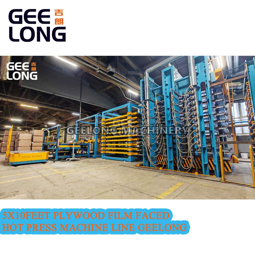 5x10feet plywood film faced hot press machine line GEELONG
