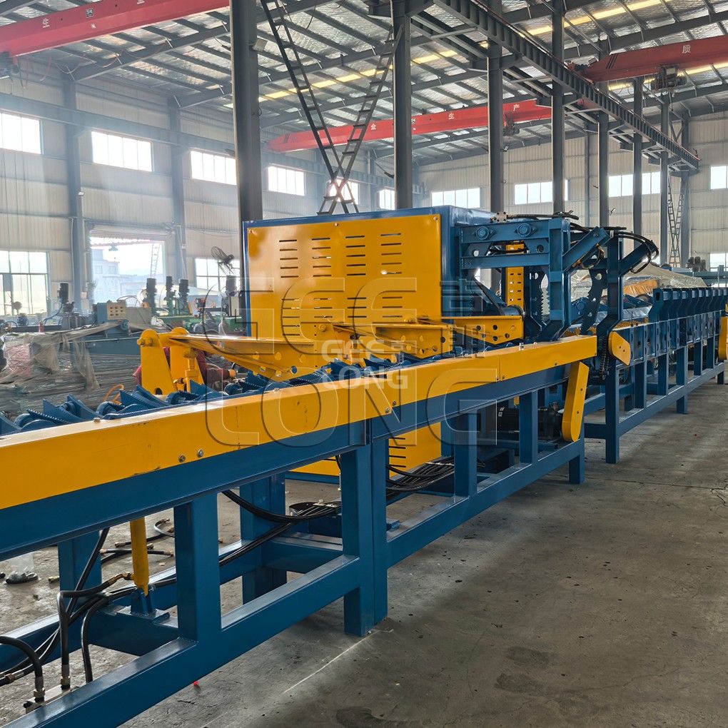 Log saw cutting line