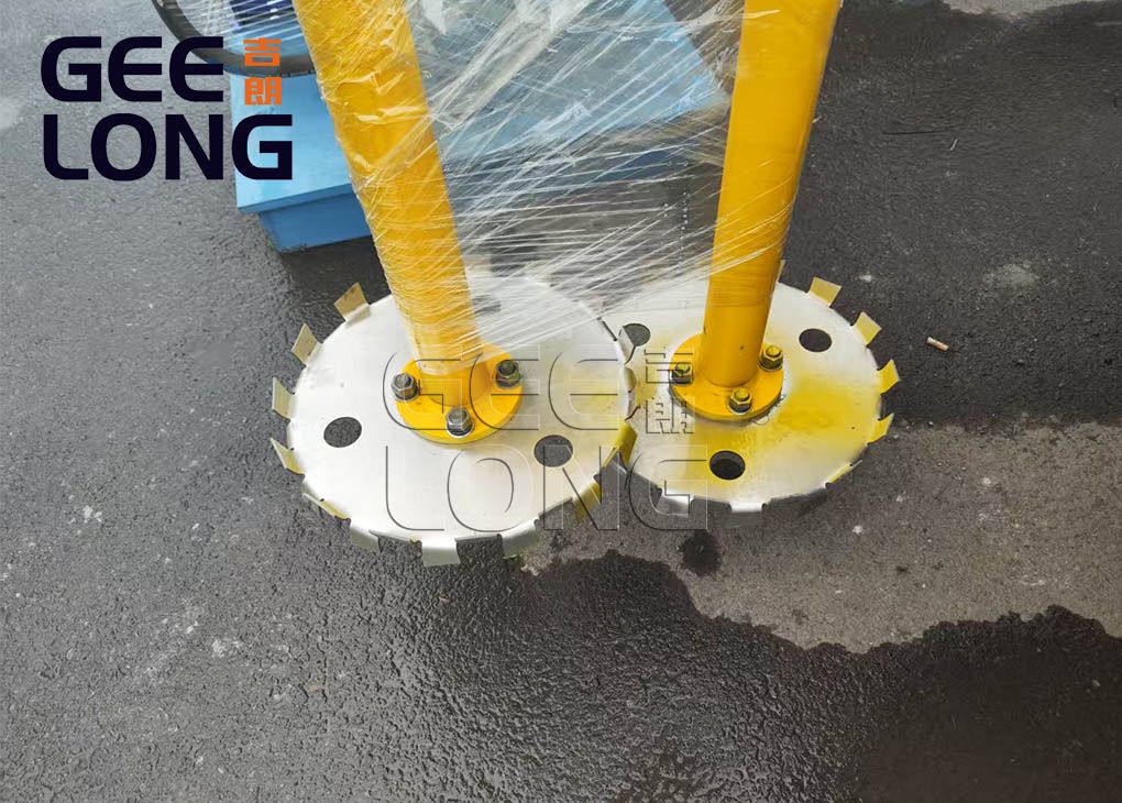 China GEELONG double mixing hydraulic glue mixer
