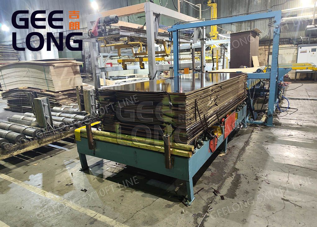 China film face plywood hot press machine