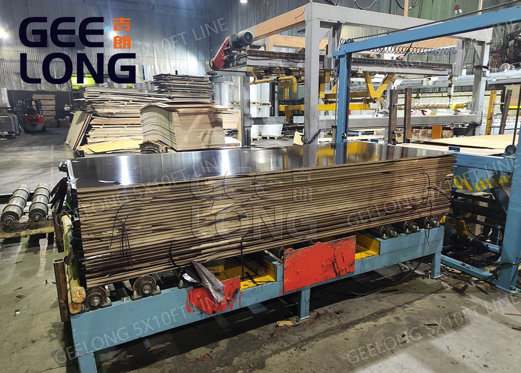 China film face plywood hot press machine