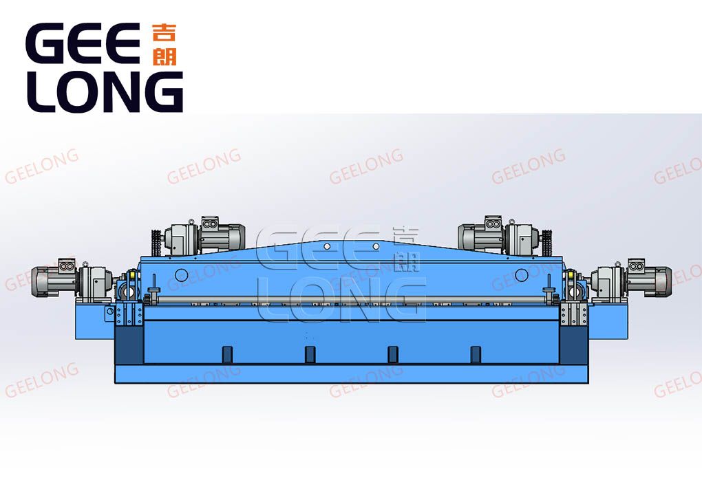 10feet heavy duty model wood log debarking machine