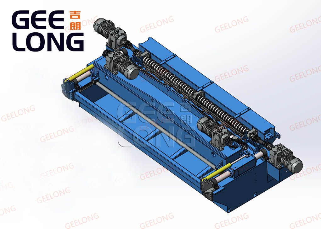 10feet heavy duty model wood log debarking machine