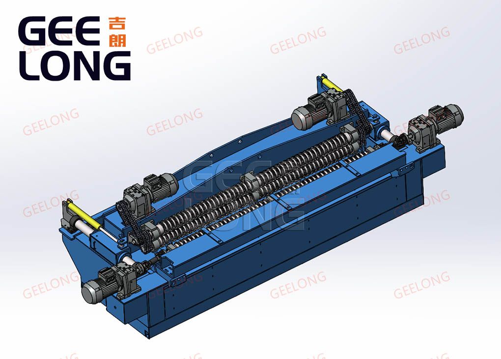 10feet heavy duty model wood log debarking machine