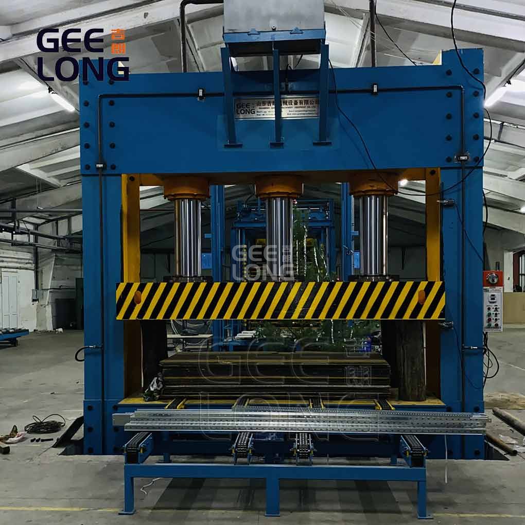 China plywood cold press machine factory