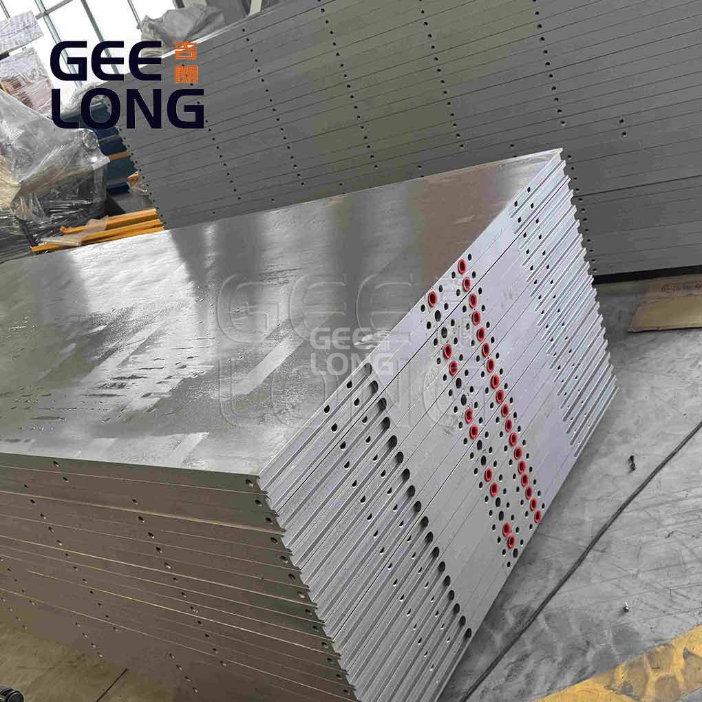 Hot plates for plywood hot press machine