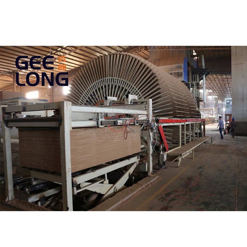 MDF production line